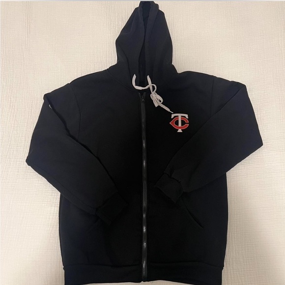 vintage minnesota twins zip up sweatshirt - Picture 1 of 3
